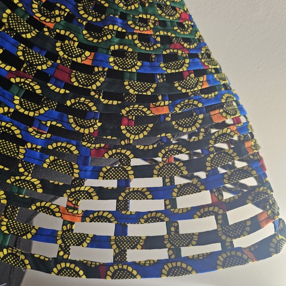 Colorful Patterned Cape - Picture 2 of 2